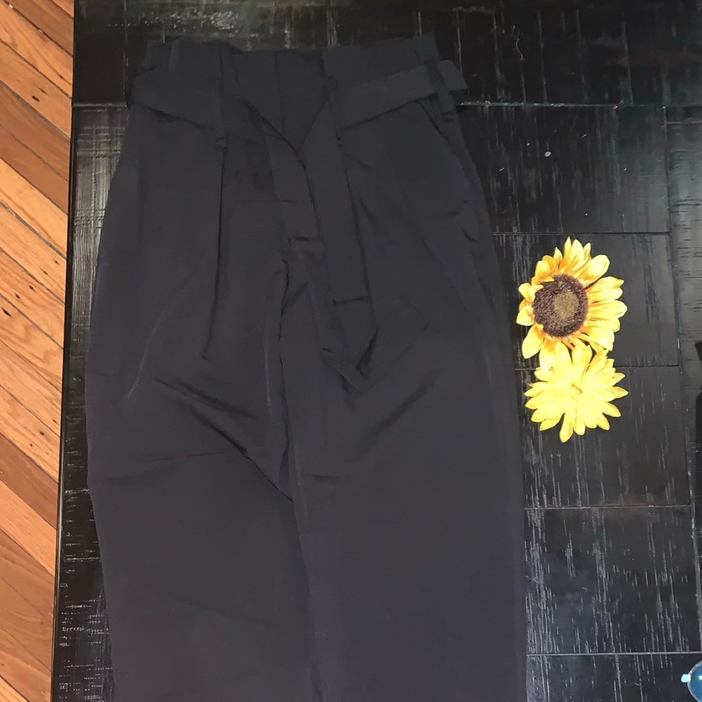 High Waisted Loose Fit Trousers